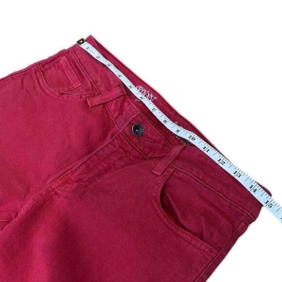 Vans Women's Bold Red Skinny Jeans Size 9 - Picture 12 of 16